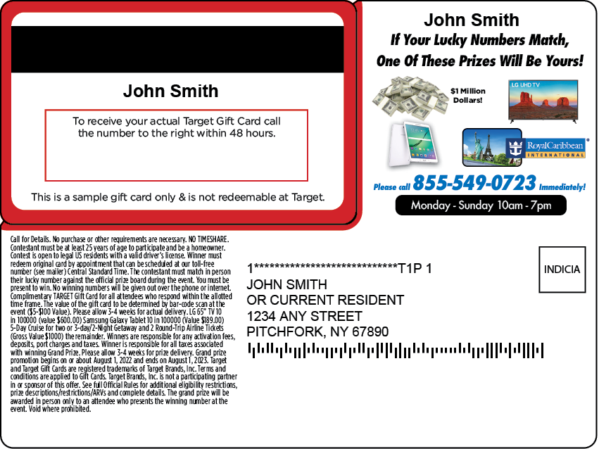 Direct Mail Services - Lucas of Color Cards